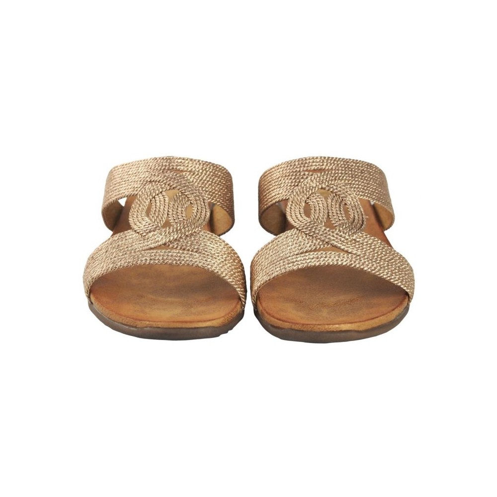 PALA TIRAS CORDON METALIZADO BRONCE