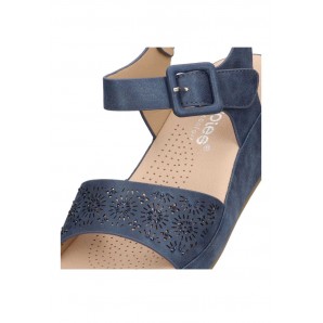SANDALIA CÑA CONFORT HEBILLA MARINO