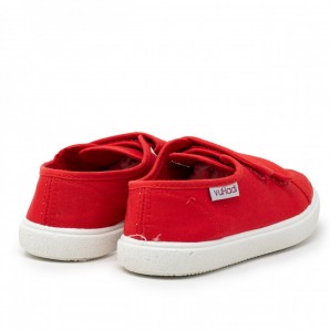 SNEAKERS VELCROS ROJO