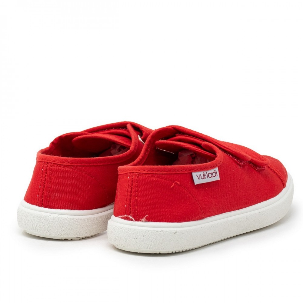 SNEAKERS VELCROS ROJO