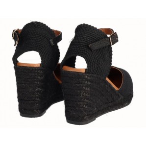 VALENCIANA CORREITA CUÑA YUTE NEGRO