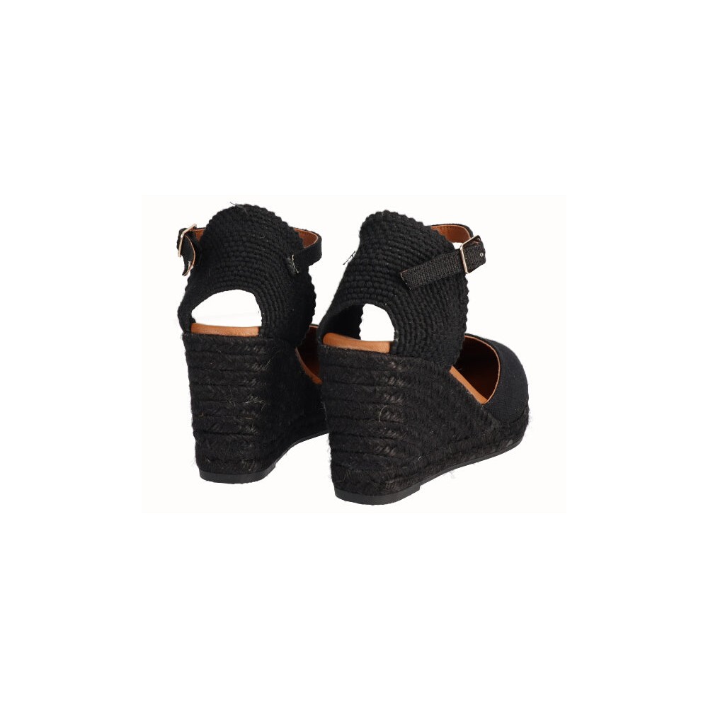 VALENCIANA CORREITA CUÑA YUTE NEGRO