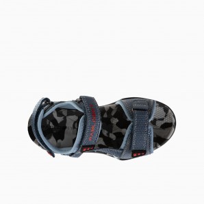 CALIFORNIA VELCROS BLUE-RED