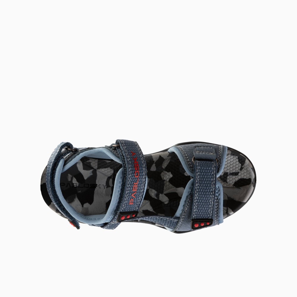 CALIFORNIA VELCROS BLUE-RED