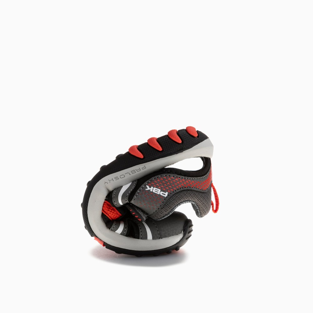 SANDALIA DEPORTIVA GREY-RED