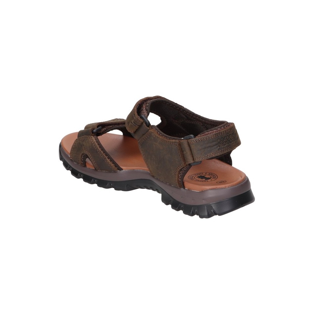 SANDALIA TIRA LATERAL MARRON