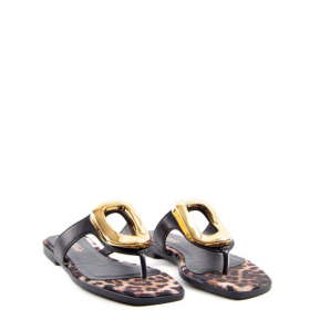 ESCLAVA ADORNO METAL NEGRO