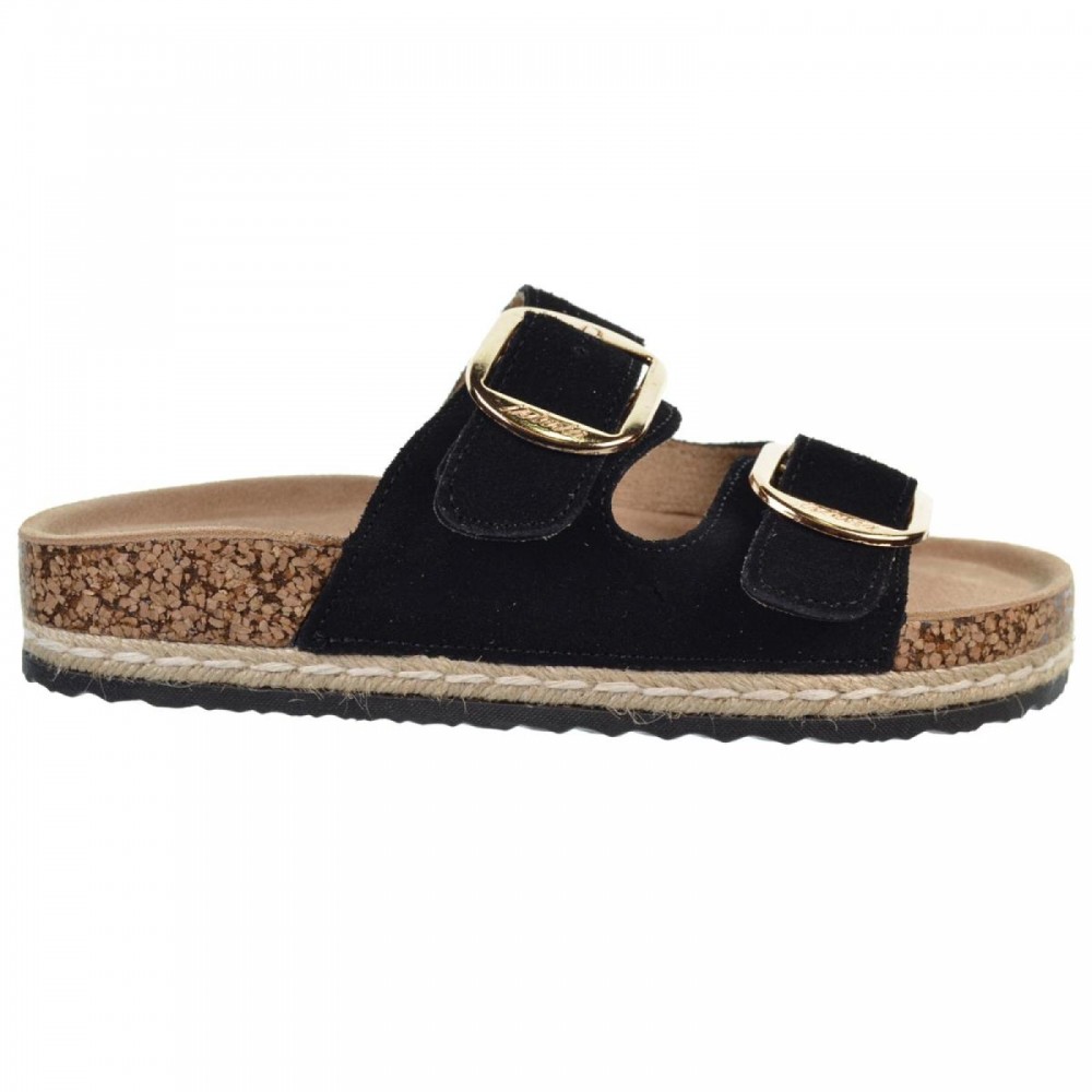 BIO SERRAJE 2 HEBILLAS NEGRO