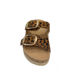 BIO SERRAJE 2 HEBILLAS LEOPARDO