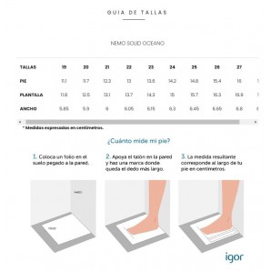 SANDALIA AGUA OCEANO