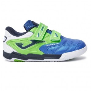 DEPORTIVO VELCROS ROYAL VERDE INDOOR