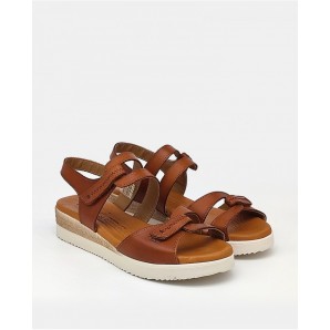 SANDALIA VELCROS CUERO