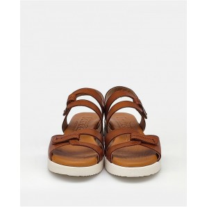 SANDALIA VELCROS CUERO