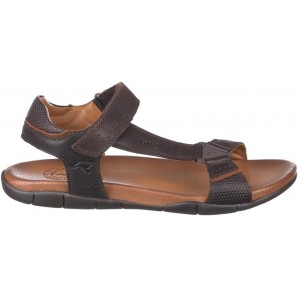 CALIFORNIA TIRA LATERAL PIEL MARRON