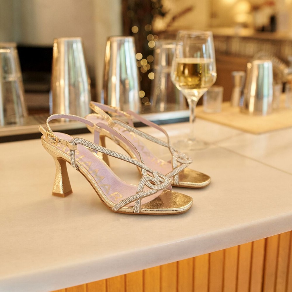 SANDALIA FIESTA CHAMPAGNE