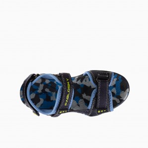 CALIFORNIA NAVY-BLUE-NEON YELLOW