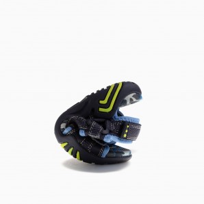 CALIFORNIA NAVY-BLUE-NEON YELLOW