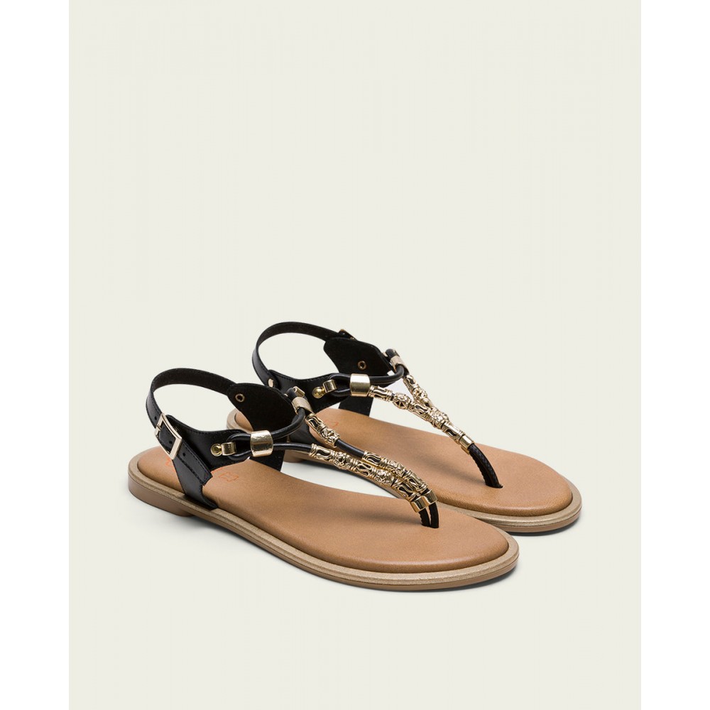 ESCLAVA ADORNO METAL NEGRO