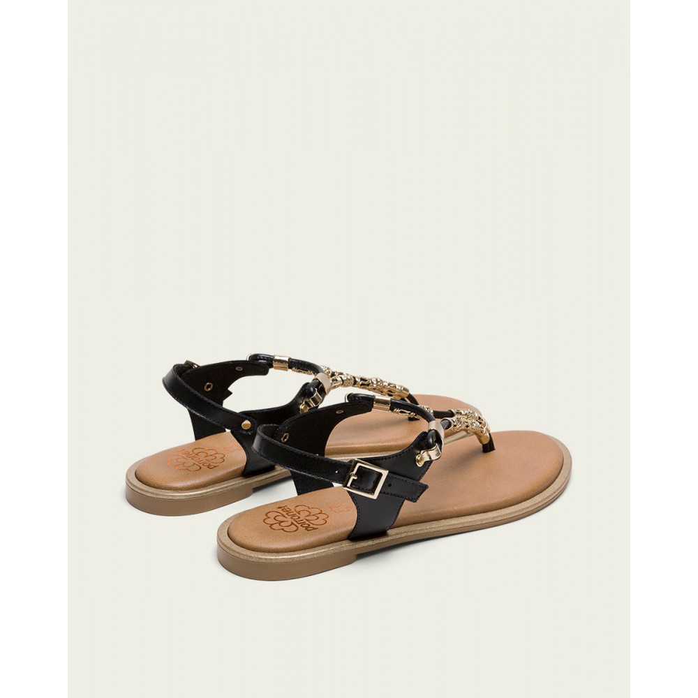 ESCLAVA ADORNO METAL NEGRO