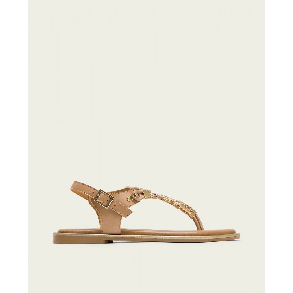 ESCLAVA ADORNO METAL TAUPE