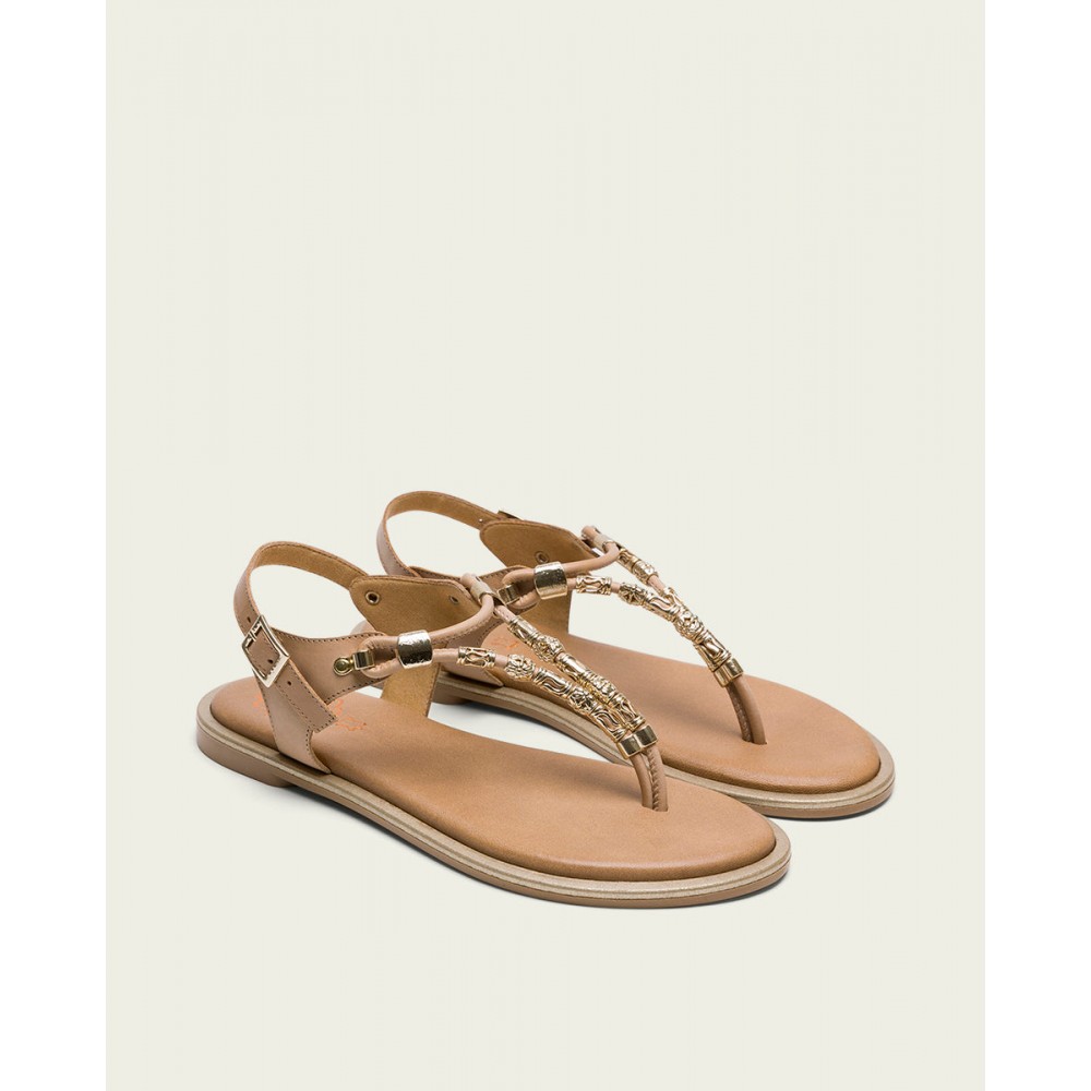 ESCLAVA ADORNO METAL TAUPE