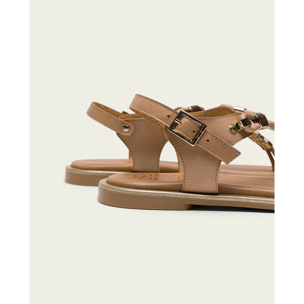 ESCLAVA ADORNO METAL TAUPE