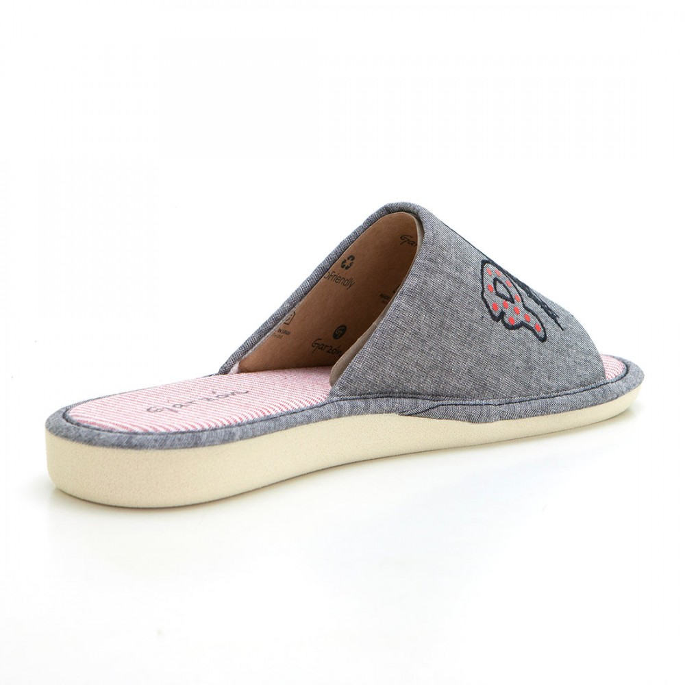 PALA PARIS NEGRO -ROJO