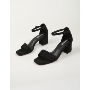 SANDALIA CORREA TOBILLO ANTE NEGRO