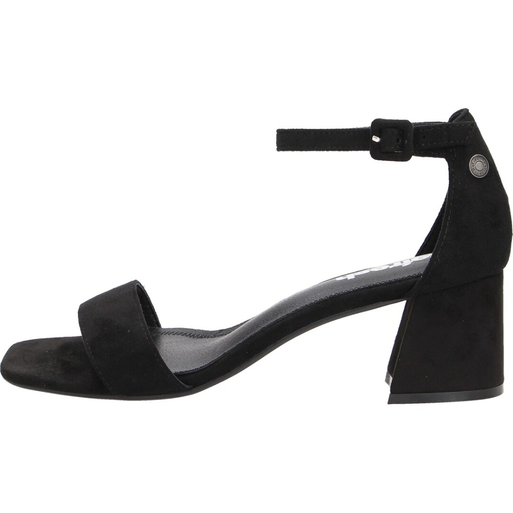 SANDALIA CORREA TOBILLO ANTE NEGRO