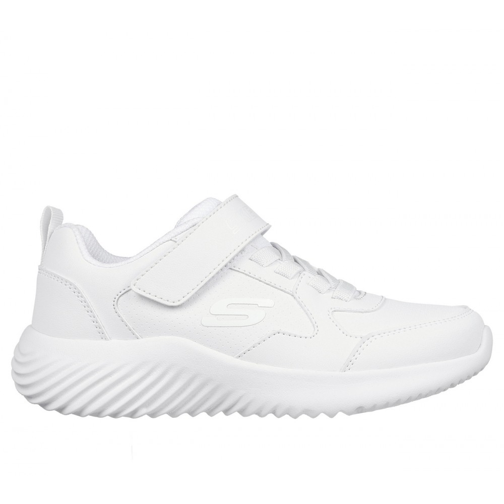 DEPORTIVO ELASTICO Y VELCRO WHITE