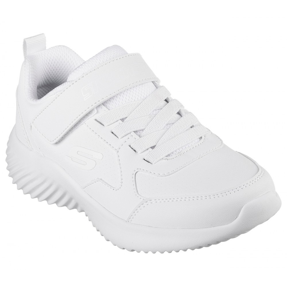 DEPORTIVO ELASTICO Y VELCRO WHITE