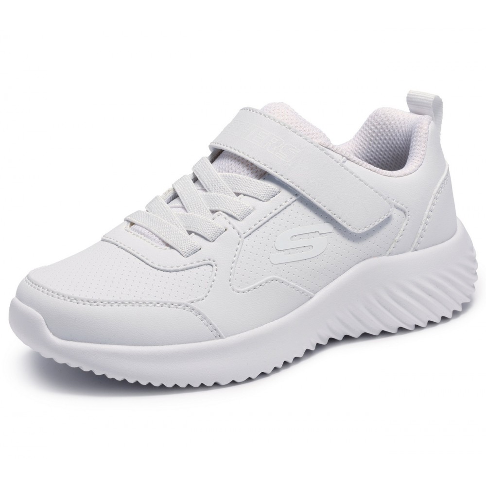 DEPORTIVO ELASTICO Y VELCRO WHITE