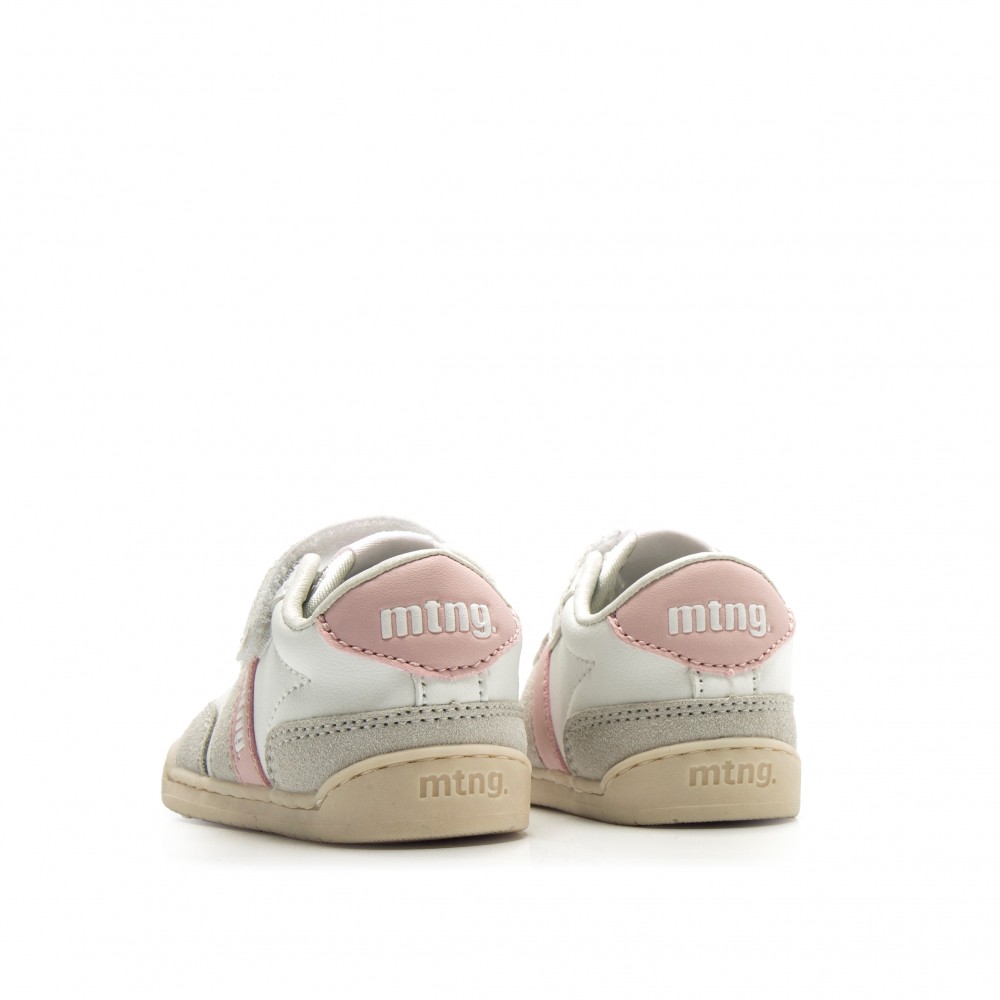 DEPORTIVO BAREFOOT BLANCO/ROSA CLARO