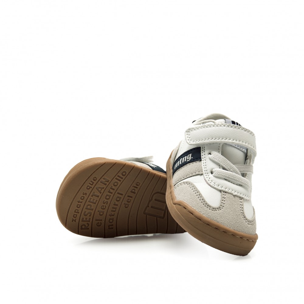 DEPORTIVO BAREFOOT BLANCO/MARINO