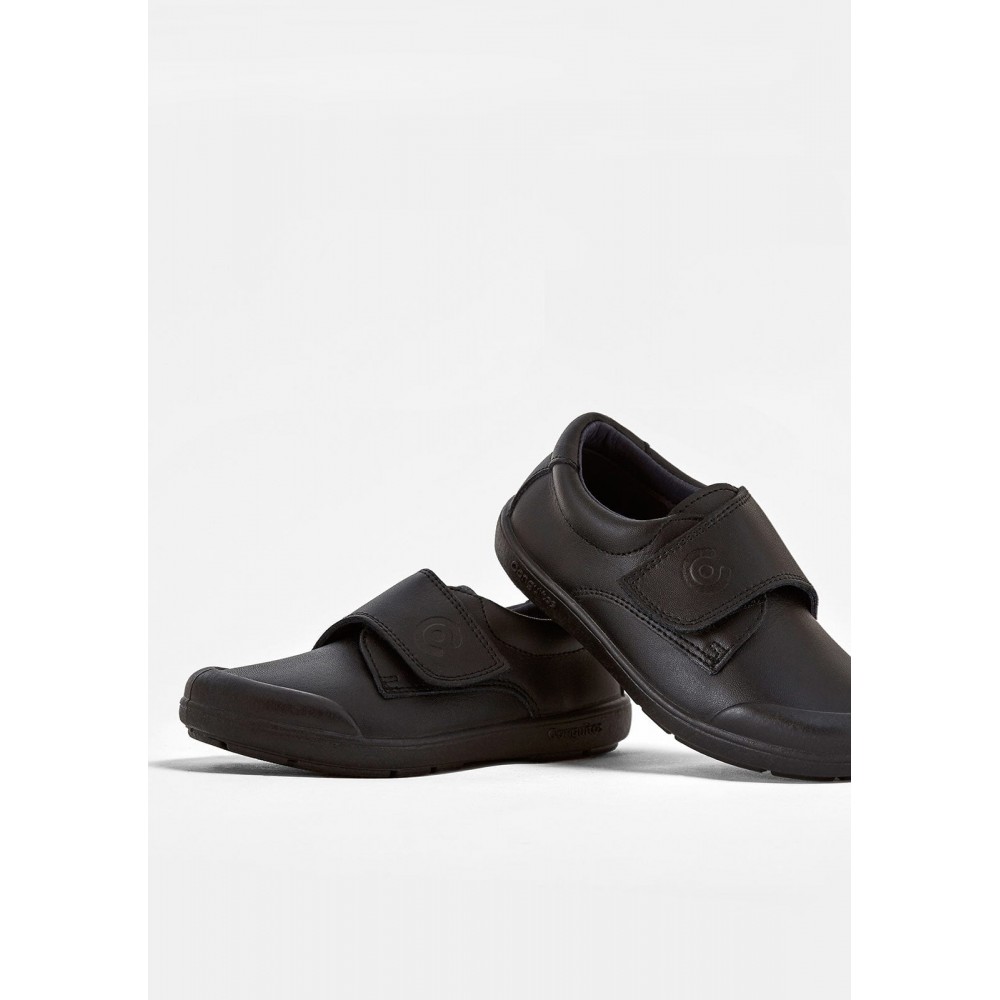BLUCHER COLEGIAL, VELCRO MARINO