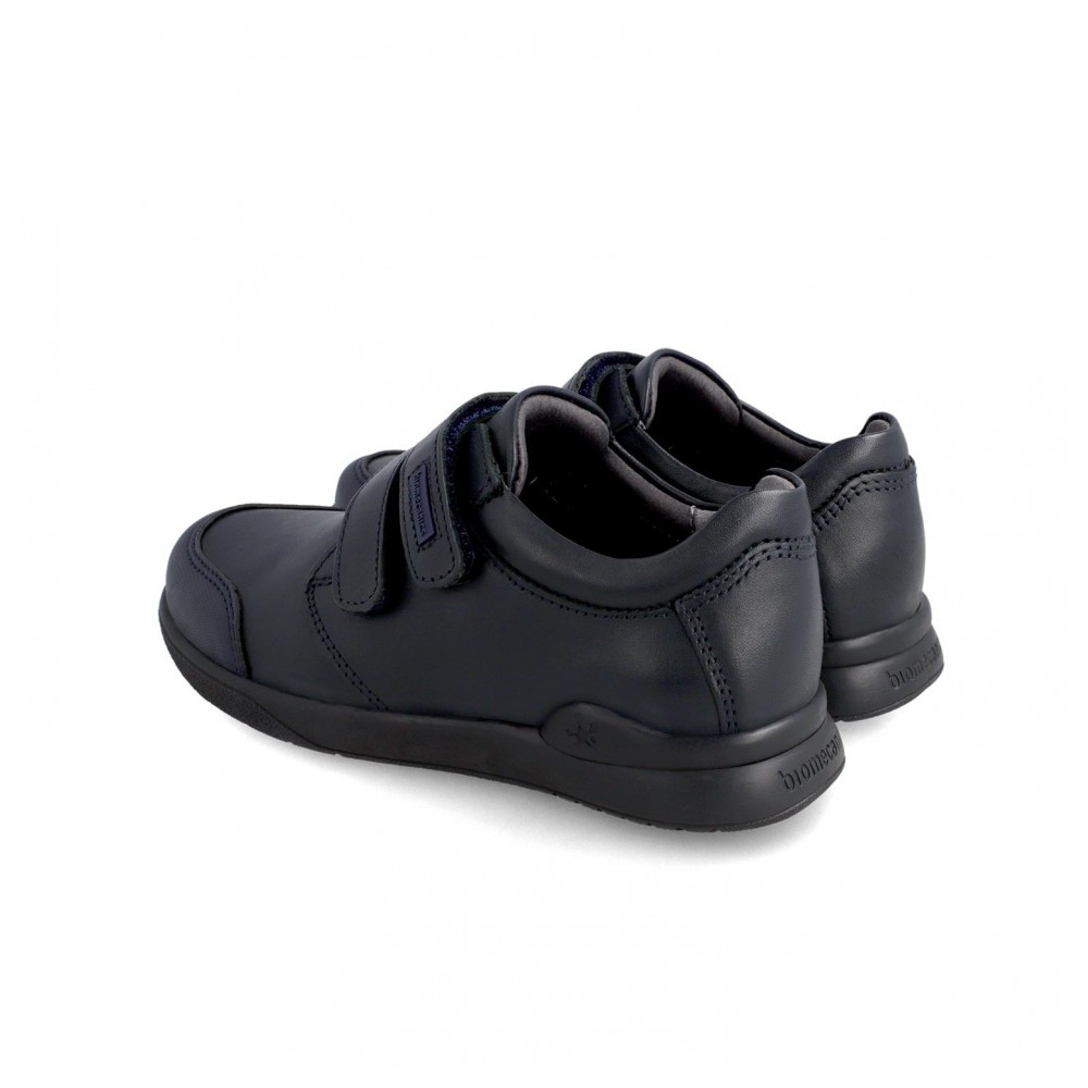 BLUCHER COLEGIAL VELCROS MARINO