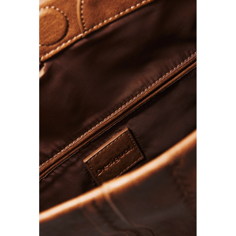 BOLSO EMBRO PATCH LOVERTY CAMEL