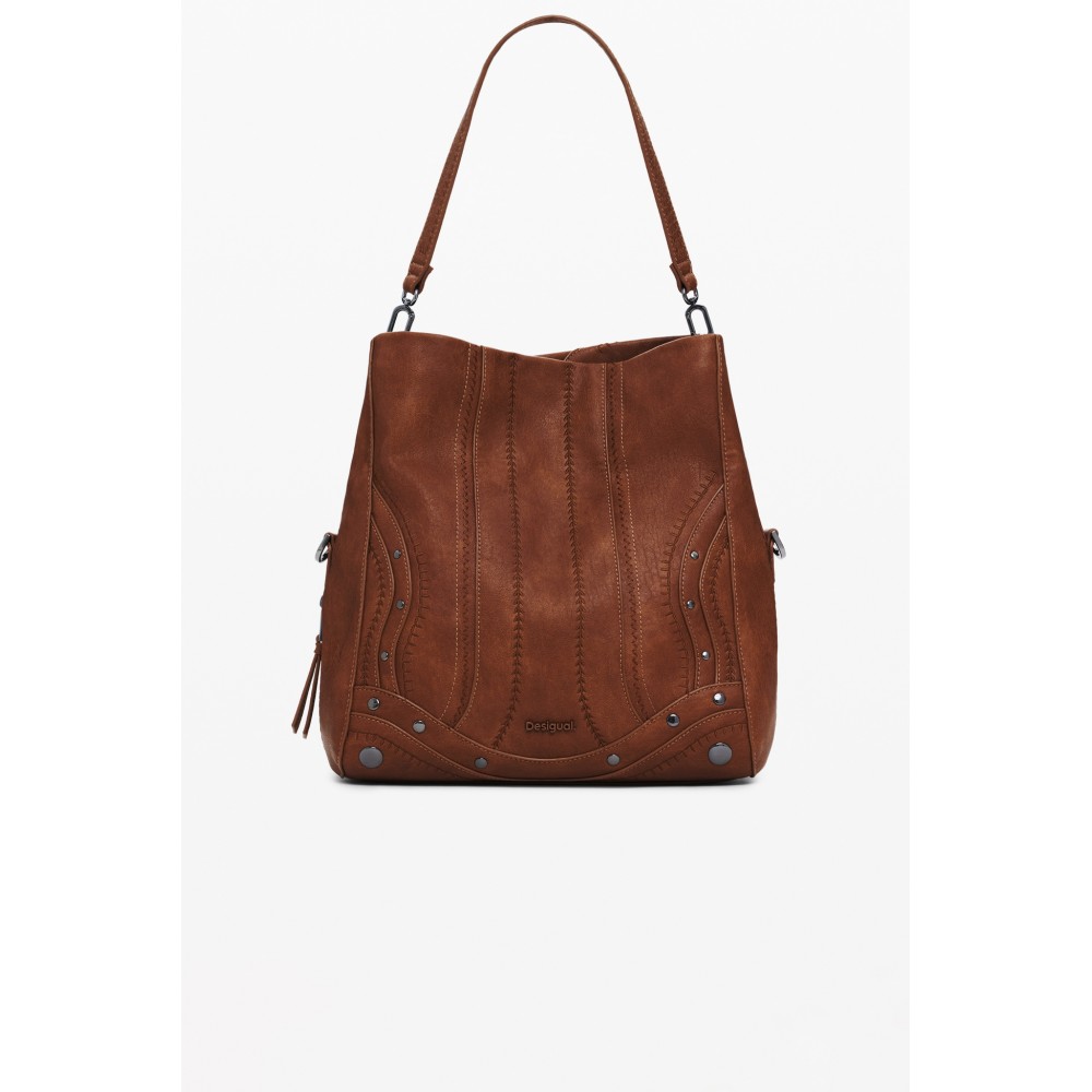 BOLSO EMBRO PATCH LOVERTY CAMEL