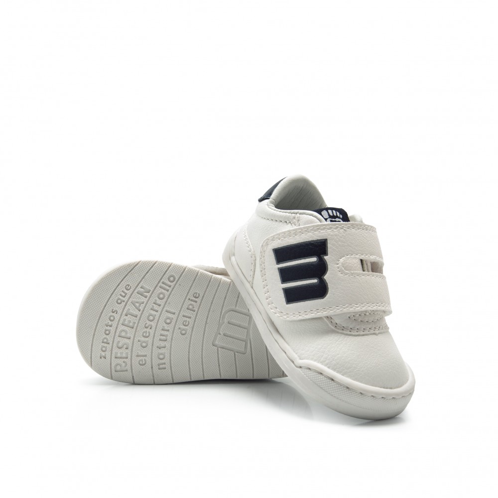 DEPORTIVO  BAREFOOT BLANCO/MARINO