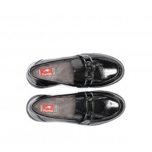 MOCASIN ESTRIBO NAPLACK NEGRO