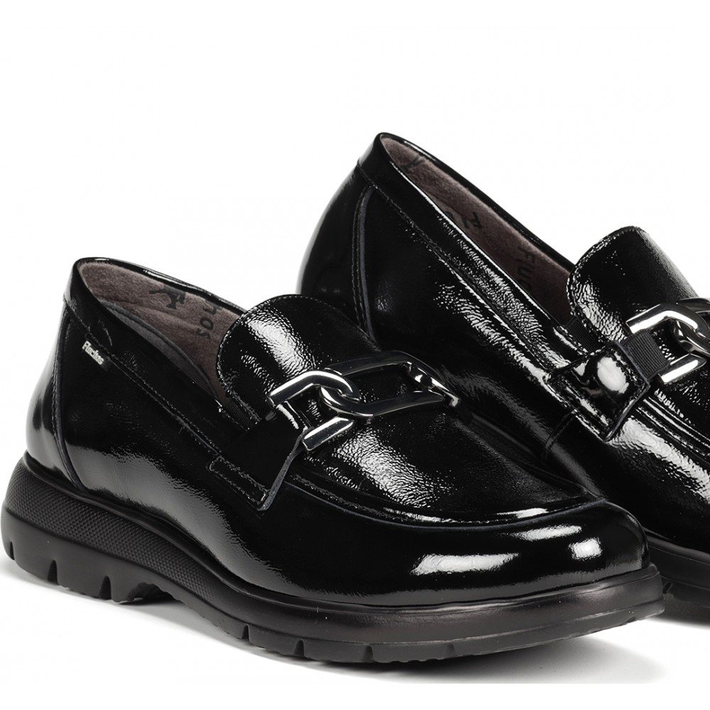 MOCASIN ESTRIBO NAPLACK NEGRO