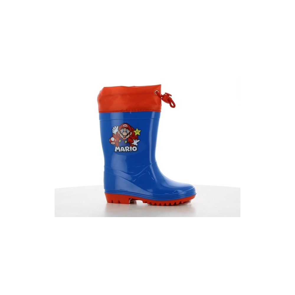 BOTA AGUA SUPER MARIO BLUE/RED