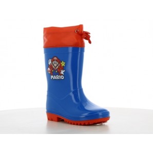 BOTA AGUA SUPER MARIO BLUE/RED