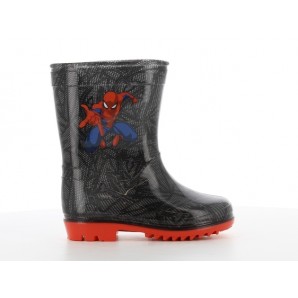 BOTA AGUA SPIDERMAN GREY/RED