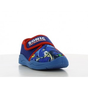 ZAPATILLA CERRADA VELCRO BLUE/RED