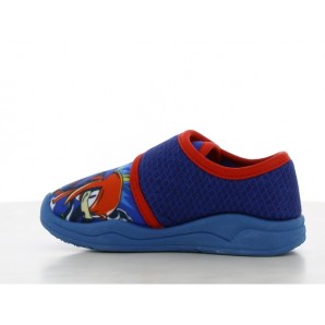 ZAPATILLA CERRADA VELCRO BLUE/RED