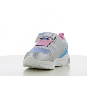 DEPORTIVO LUCES SILVER/LIGHT BLUE