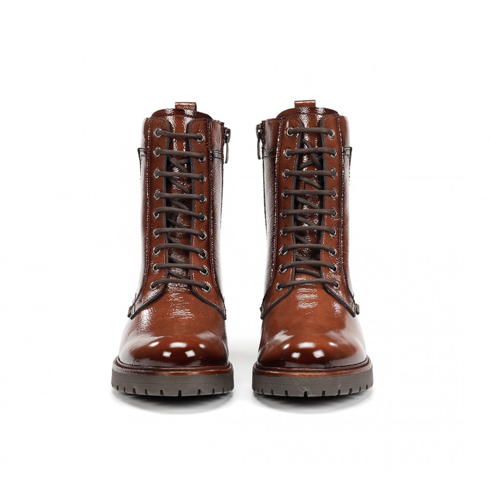 BOTIN CORDONES NAPLAK CUERO