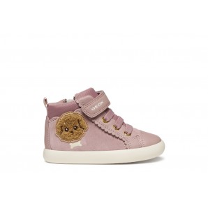 BOTITA ELASTICO Y VELCRO ANTIQUE ROSE