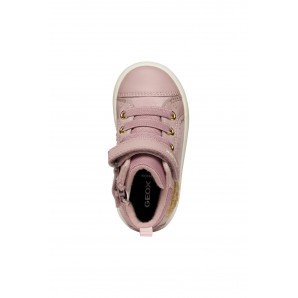BOTITA ELASTICO Y VELCRO ANTIQUE ROSE